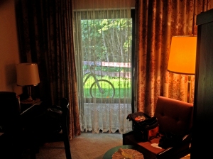 19-7 5 Bad Rodach, stanza d'albergo con bici