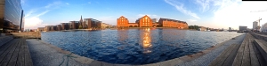 28-7 8 Copenaghen, panoramica sul canale